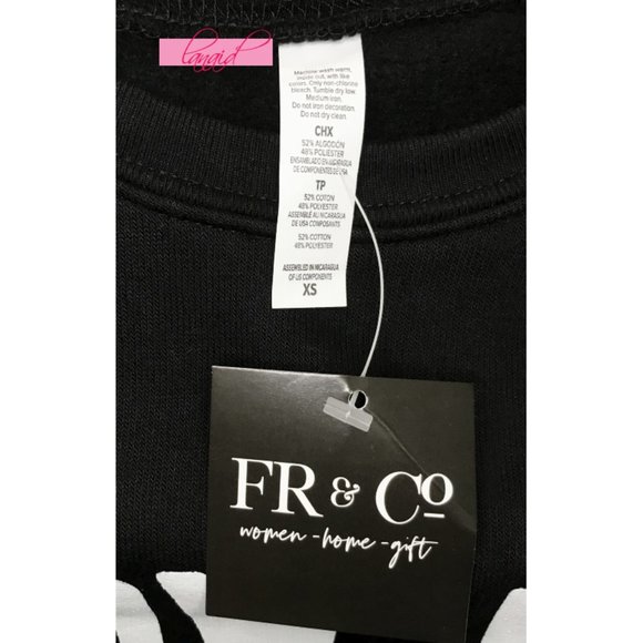 FR & Company Snow Day Sweatshirt Best Day Ever Fuzzy Lined Fleece Sweater Warm - Picture 6 of 7